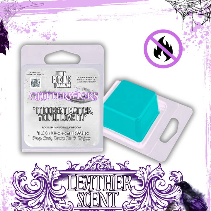 Chaps & Saddles : Leather Scented Wax Melt for wholesale by Glitterwicks