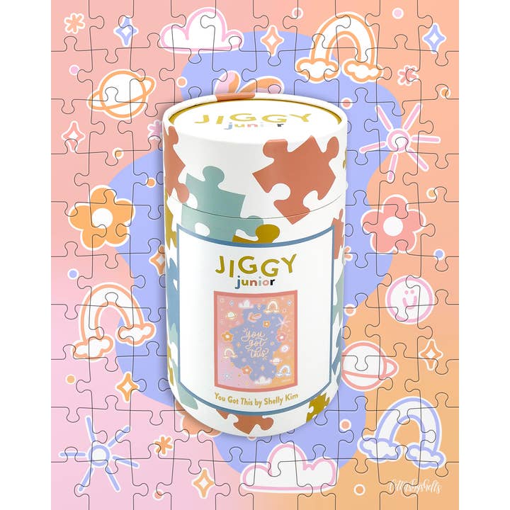 JIGGY Puzzles - Wholesale Puzzle - Kids - JIGGY Junior 100pc: You Got This by Shelly Kim4