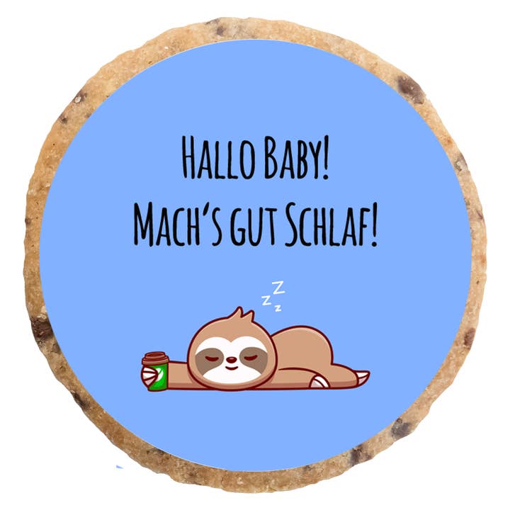 Hi baby! Have a good night's sleep! Motivkeks for wholesale by KEKSZauber