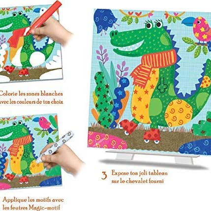 Créa Lign' – wholesale Leksaksset - Barn – Magiska Målarsidor, Animocolo