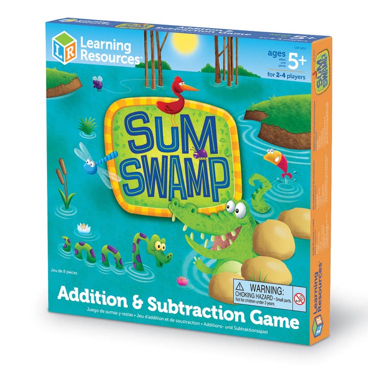 Learning Resources - Wholesale Toy Set - Kids - Sum Swampâ„¢ Addition & Subtraction Game