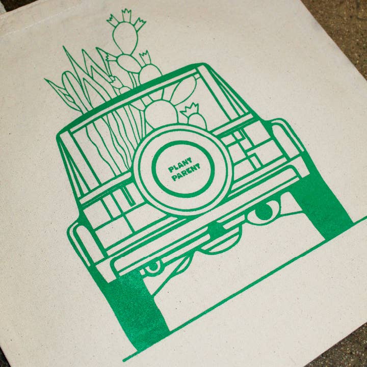 JU+DESIGN - Wholesale Tote Bag - Unisex - Plant Parent Canvas Tote Bag 2