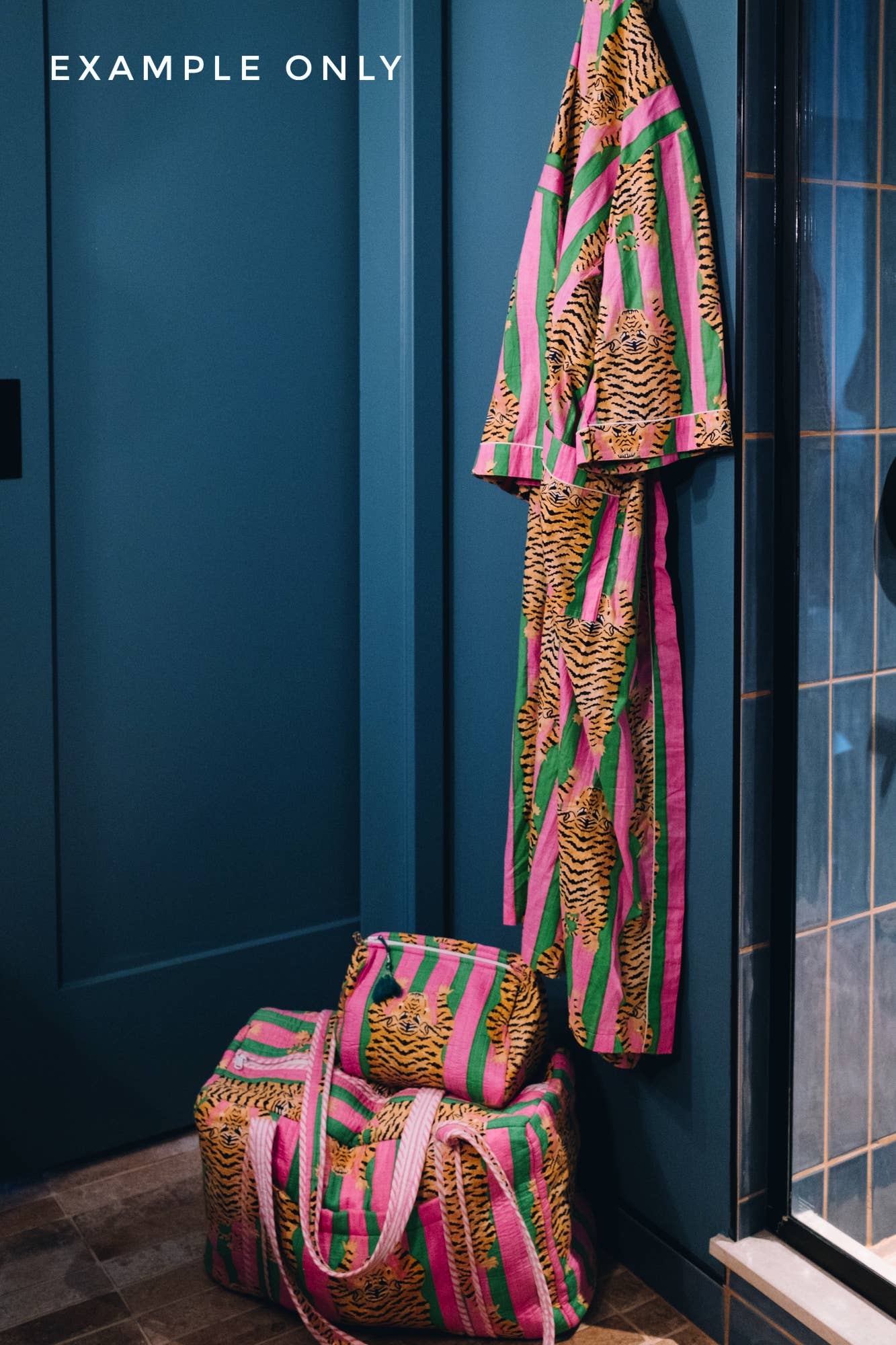 Folklore Couture - Vente Peignoir – femme - Robe en coton pour femme | Kimono de ville tropicale, cache-poussière7