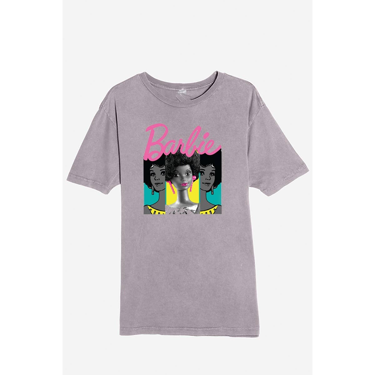 nobarand - Vente T-shirt sérigraphié – femme - T-SHIRT DÉLAVÉ MINÉRAL GRAPHIQUE POUR FEMME2