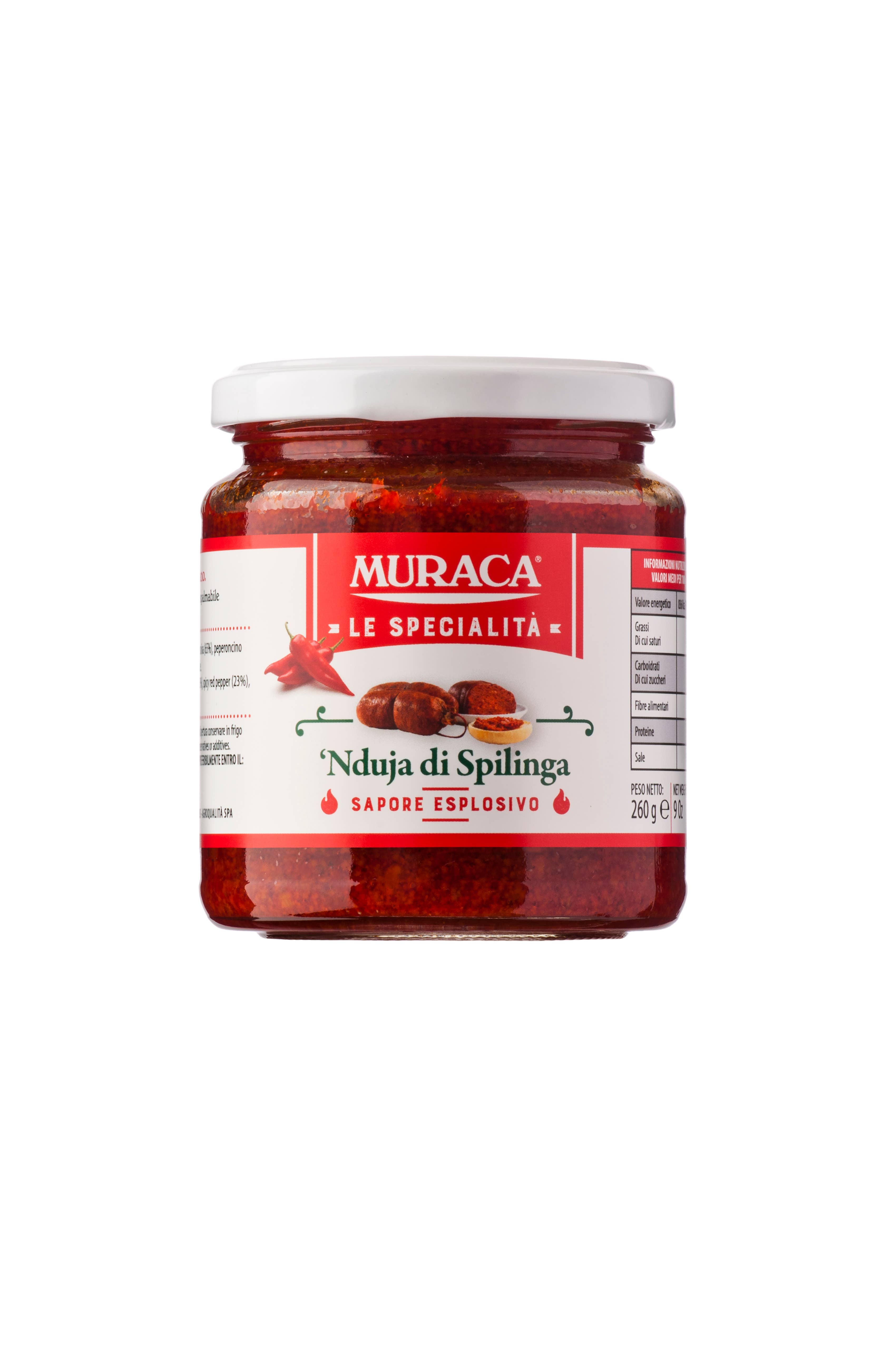 Muraca srl - Wholesale Pepperoni - Nduja - 314g