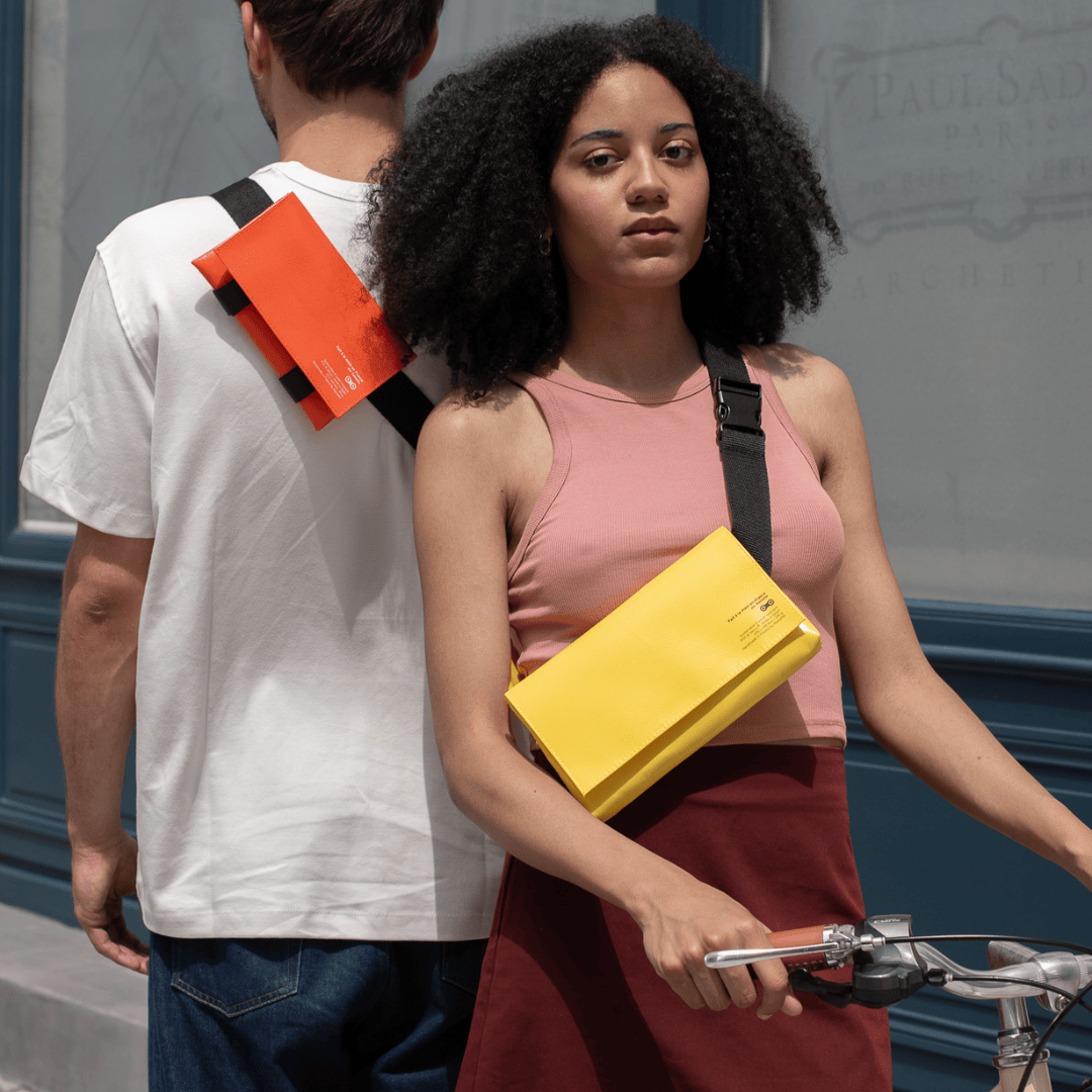 RAINETTE - Wholesale Purse/Bag Accessory - Women's - Banana, our bags made in France3