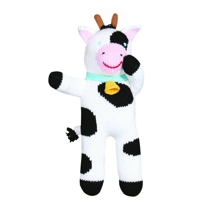 Petit Ami & Zubels - Wholesale Doll - Kids - Cowleen the Cow Knit Doll