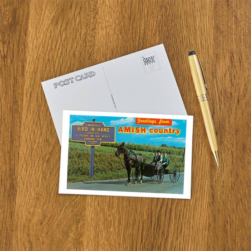 Found Image Press - Wholesale Postcard - Postcard PA-499 Greetings from Amish Country1