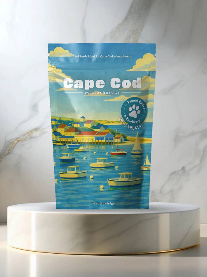 Cape Cod Souvenir Dog Treats - 5oz Small-Batch for wholesale by Neoteric Brands