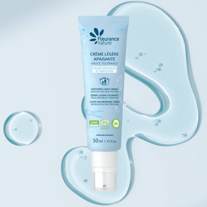 LIGHT SOOTHING CREAM 50ML FOR SENSITIVE SKIN for wholesale by Fleurance Nature