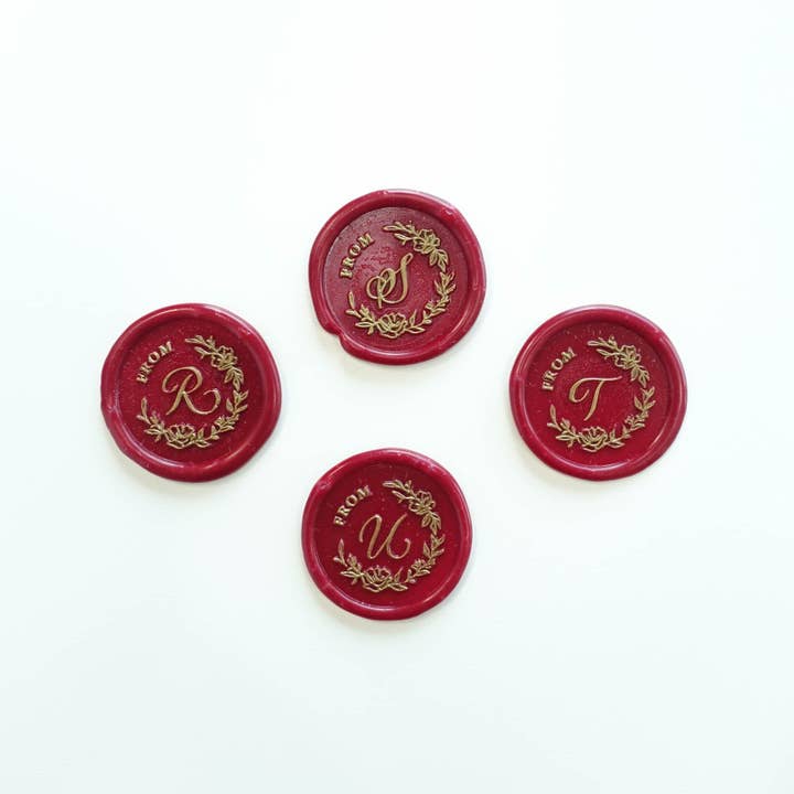 Fiona Ariva - Vendita all'ingrosso Timbro in gomma/decorativo - Lettere dell'alfabeto dalla A alla Z - Testa del timbro (senza manico)3