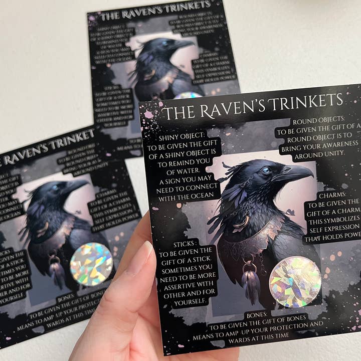 Only Crystals Remain - Wholesale Gag Gift/Novelty Gift - The Raven’s Trinkets -Scratch off Novelty CardsÂ