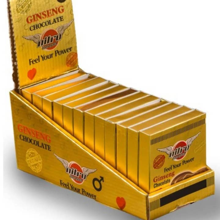 Pistest - Wholesale Chocolate Bar - Nitro Chocolate 12 PIECE