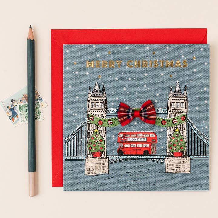 Ponte da Torre de Natal em Londres por atacado de Apple & Clover