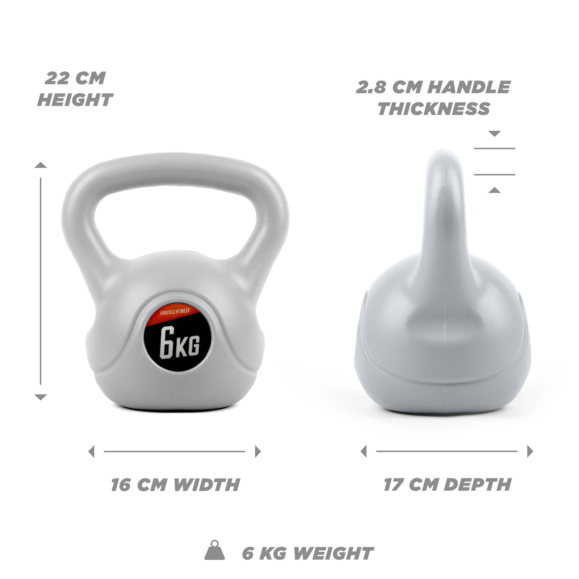 Phoenix Fitness - Wholesale Fitness Equipment - Kettle Bell 4KG-20KG8