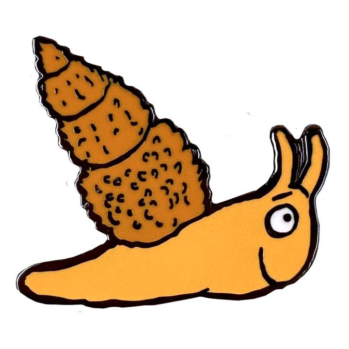 Snail Pin Badge for wholesale by Pawprint Family