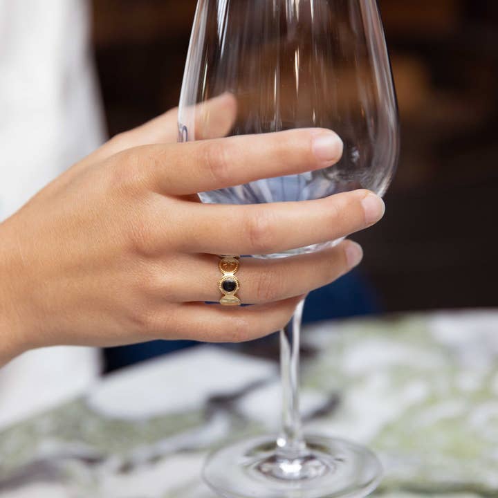 Anel ROSE DES VENTS por atacado de Délicat Fracas