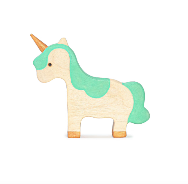 PoppyBabyCo - Vendita all'ingrosso Statuette decorative - Statuetta in legno con unicorno1