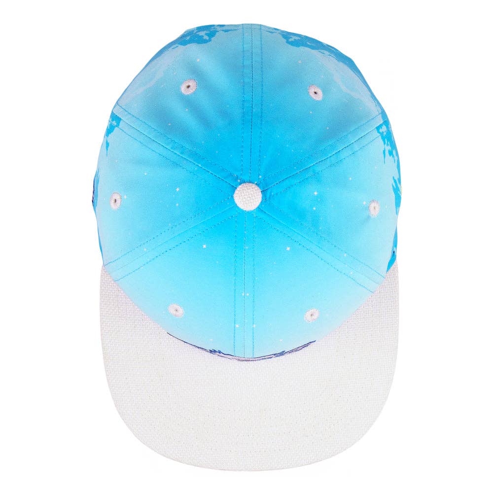 ELEV808 x Grassroots Yeti Blue Snapback Hat for wholesale on Faire4