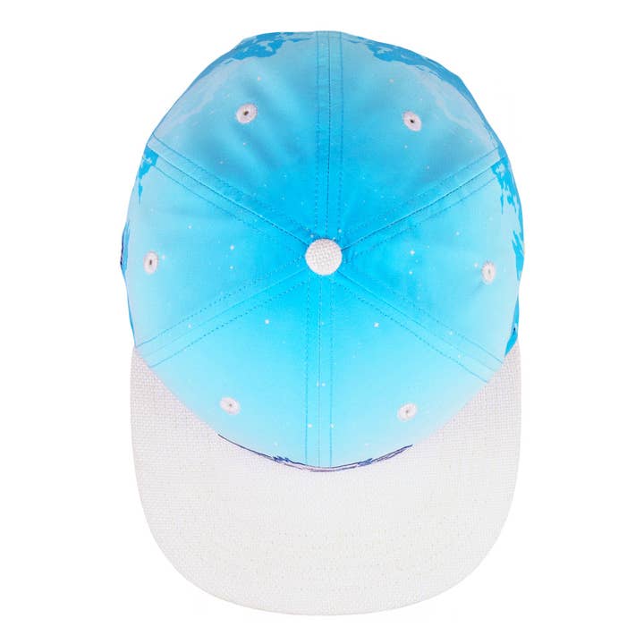 ELEV808 x Grassroots Yeti Blue Snapback Hat for wholesale on Faire4