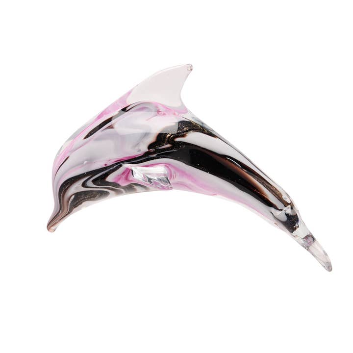 WIDDOP and Co. - Wholesale Decorative Figurine - Objets d'art Glass Figurine - Dolphin