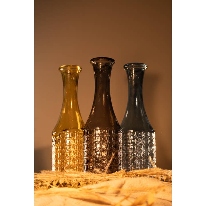 Recyceltes Glas Aneeta Vase 40cm für den Großhandel von Jarapa