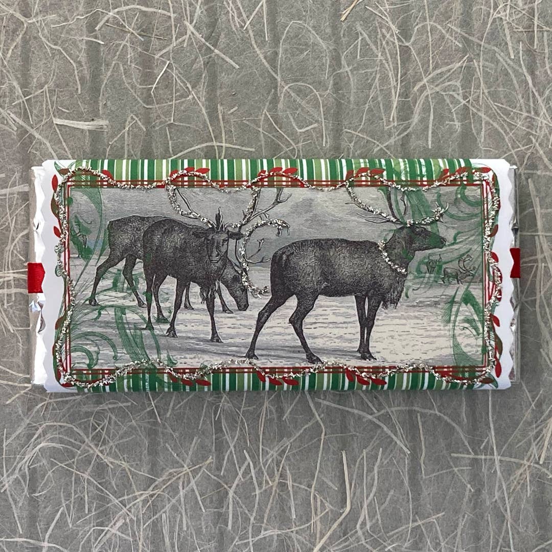 Nelda Barchers Glitter Cards - Wholesale Chocolate Bar - Chocolate Bars Holiday7