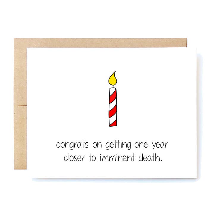 IMMINENT DEATH for wholesale by Cheeky Kumquat