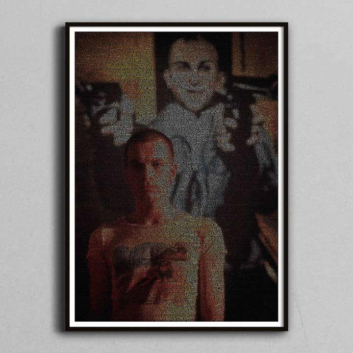 Trainspotting - Stampa artistica per sceneggiatura per la vendita all'ingrosso da parte di Robotic Ewe