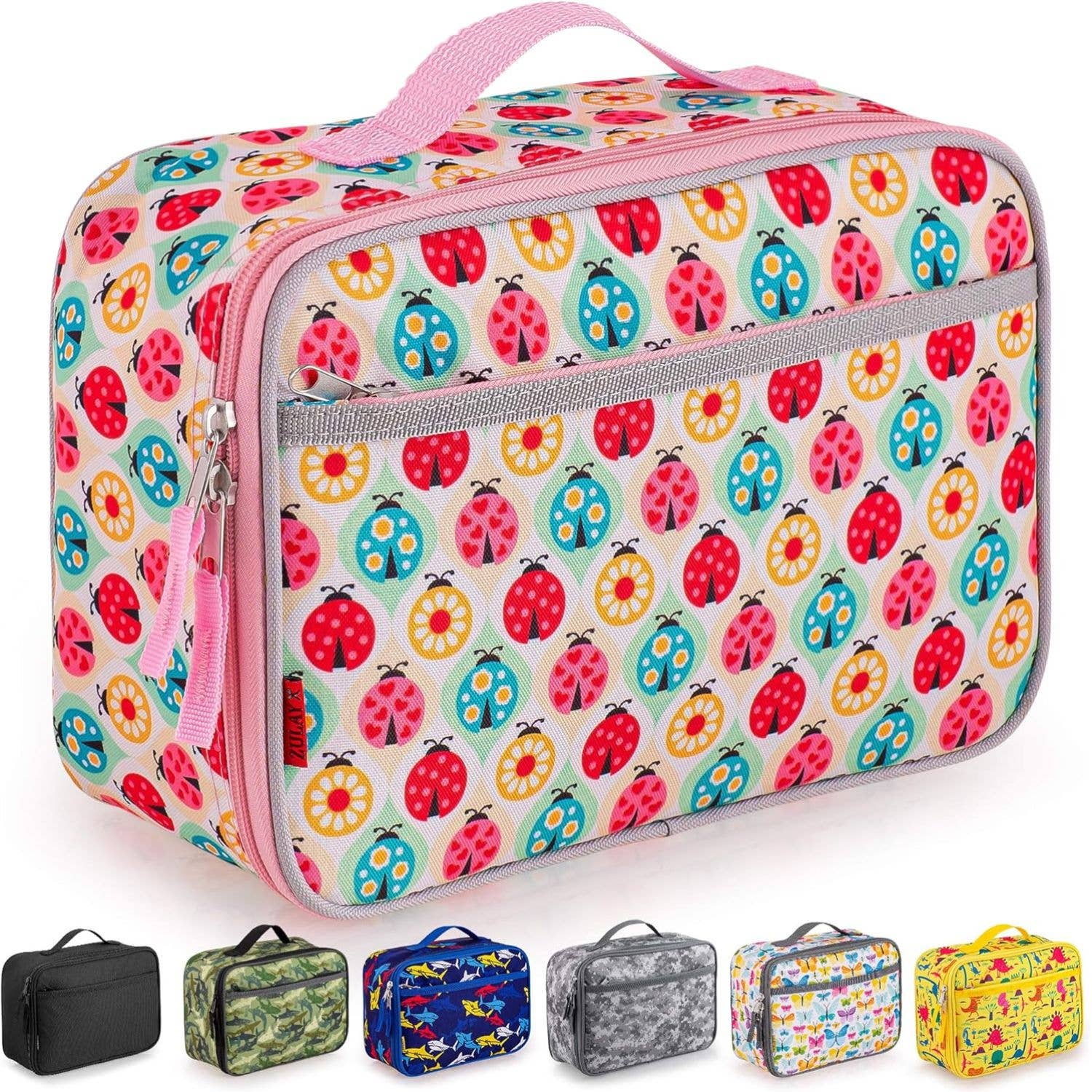 Zulay Kitchen - Wholesale Lunch Bag/Box - Kids - Insulated Lunch Bag With Spacious Compartment7
