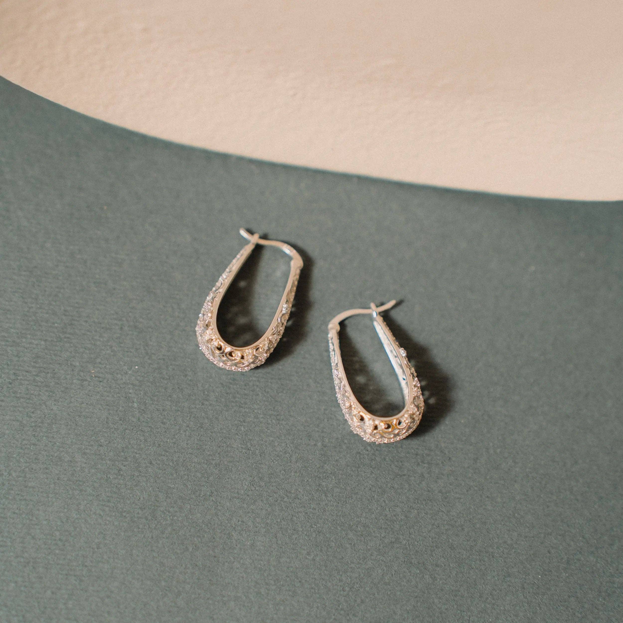 PHOEBE´S - Wholesale Hoop Earrings - Elegant hoop earrings in sterling silver3