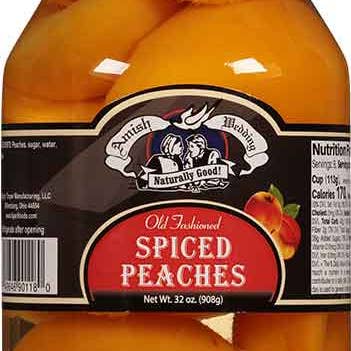 Hudson Meat Company - Wholesale Pickled Vegetables - PEACHES SPICED - AMISH WEDDING0