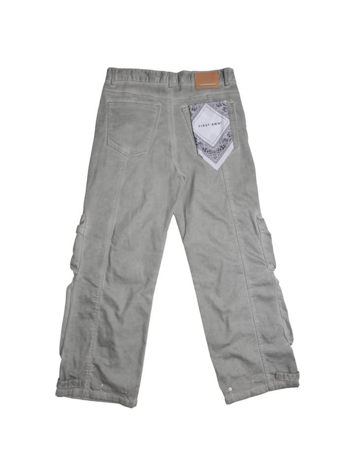 First Row - Wholesale Jeans - Men's - Y2K UTILITY CARGO DENIM PANTS1