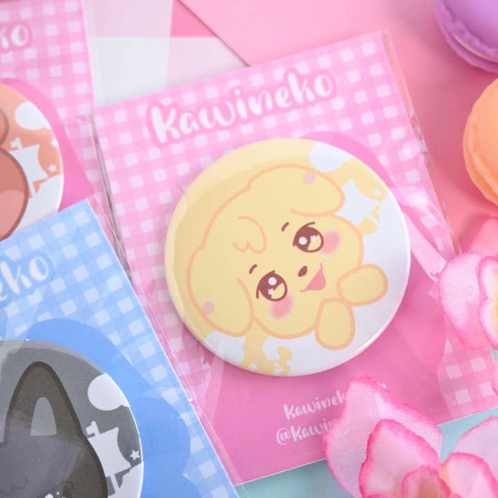 Kawineko – wholesale Nål och knapp för kavajslag – Ani teez tecknade djur kpop knappar söt merch pirat