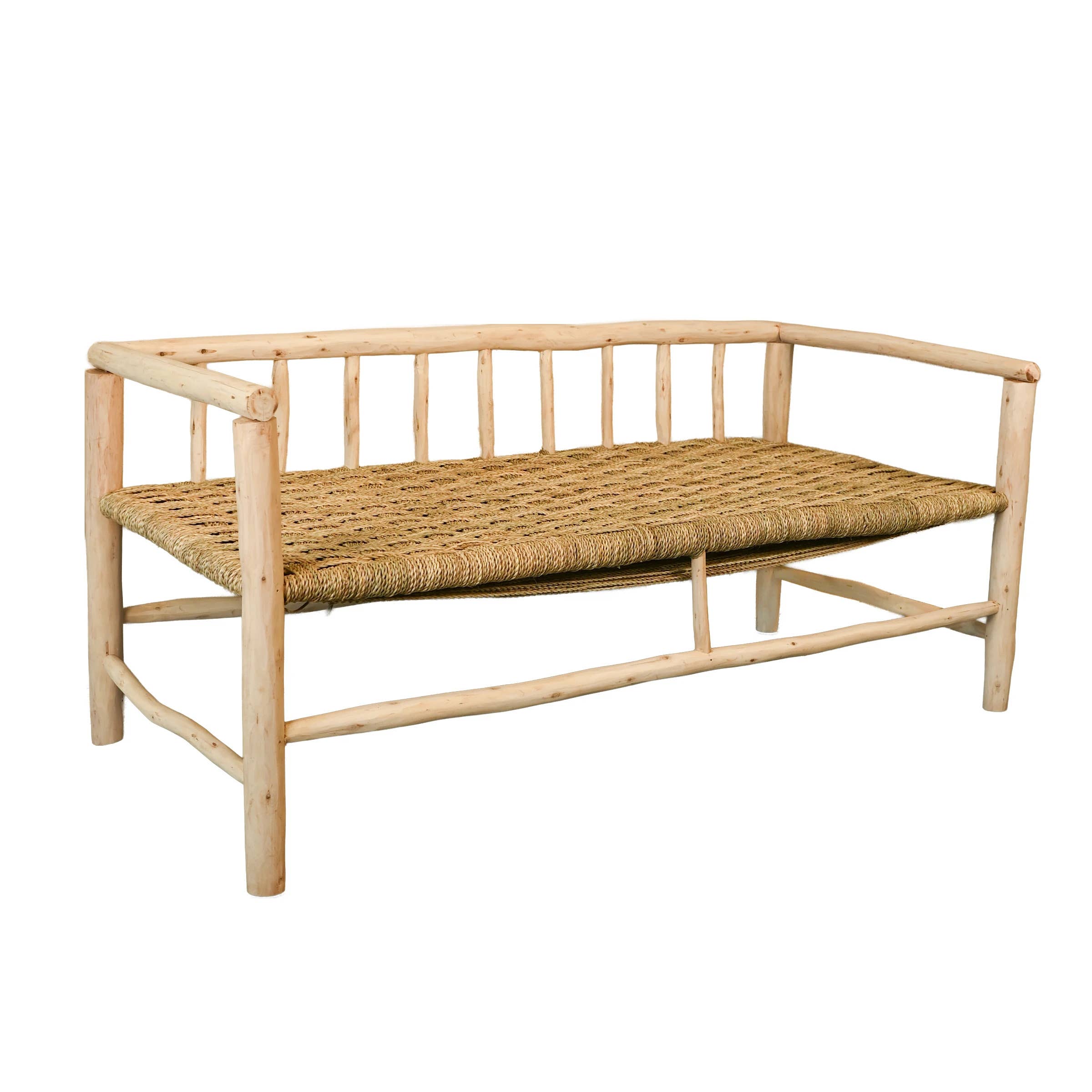 Collection Maroc - Wholesale Sofa - ASILAH solid wood sofa 160 cm1