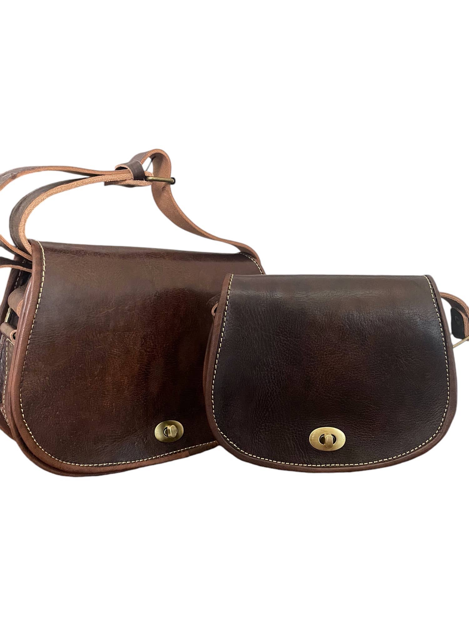 HandHappiness - Wholesale Crossbody Bag - Women's - Handmade Genuine Leather Saddle Bag For Women.9