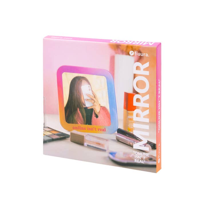 Fisura - Wholesale Wall Mirror - Mirror "Online isn't real"1