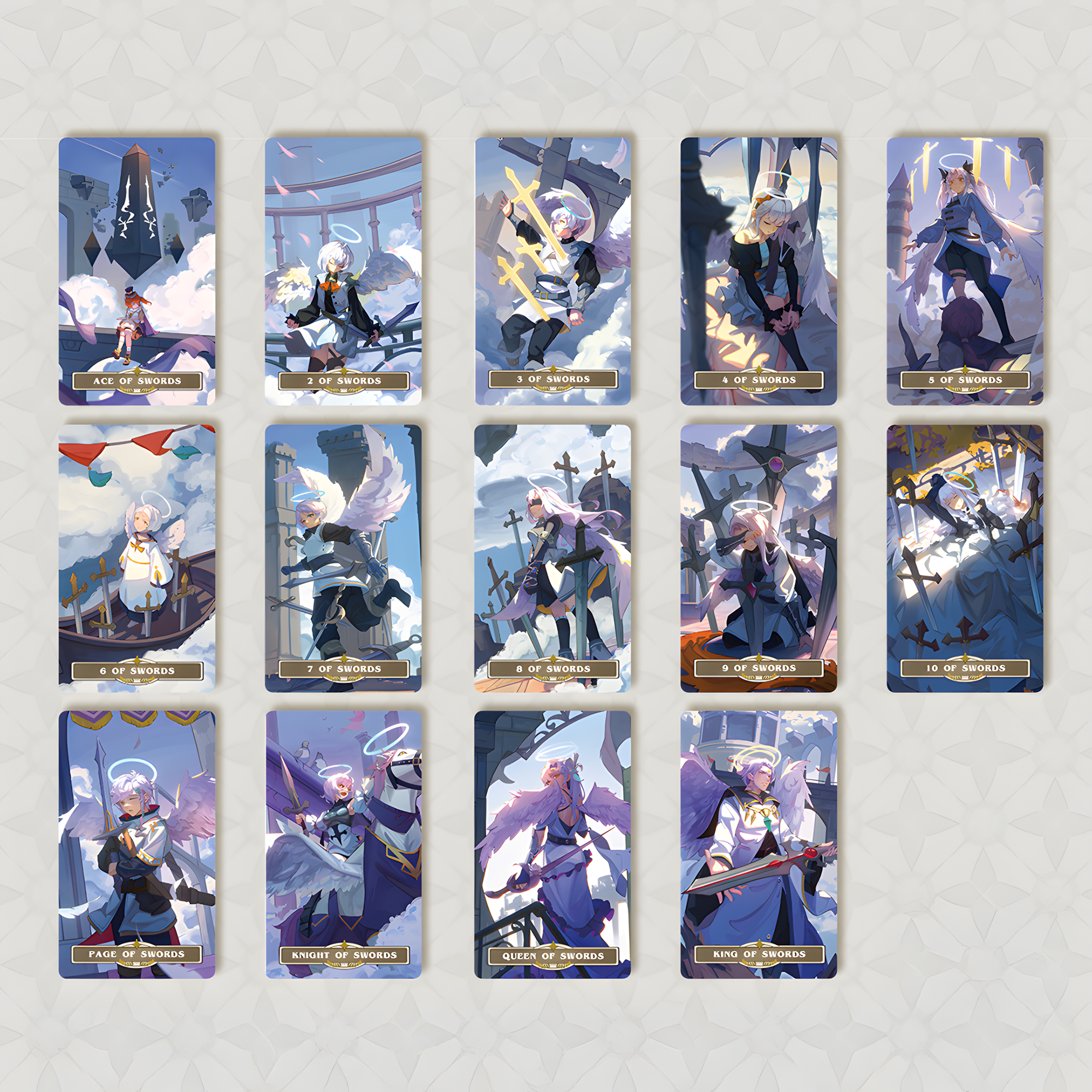 Vermilion Collection - Wholesale Tarot Cards - Journeyman's Melody Tarot7