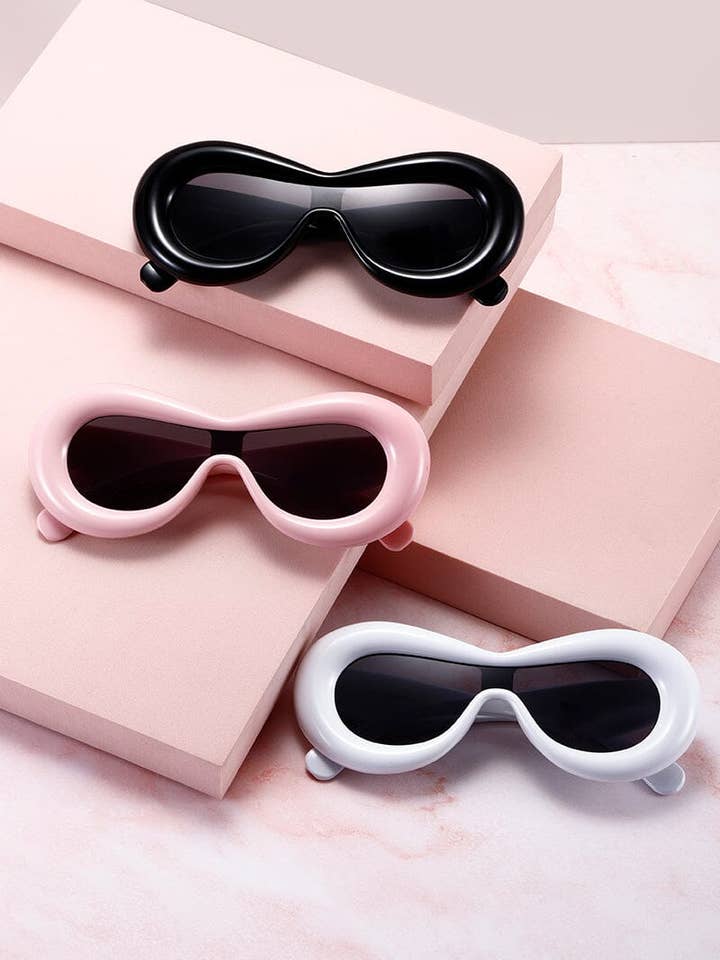 Two Scoops Puff Frame Sunglasses for wholesale by Mure and Grand