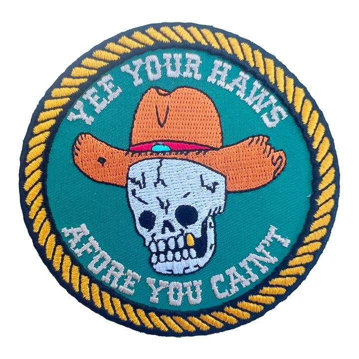 Yee Haw Patch for wholesale by Inner Decay