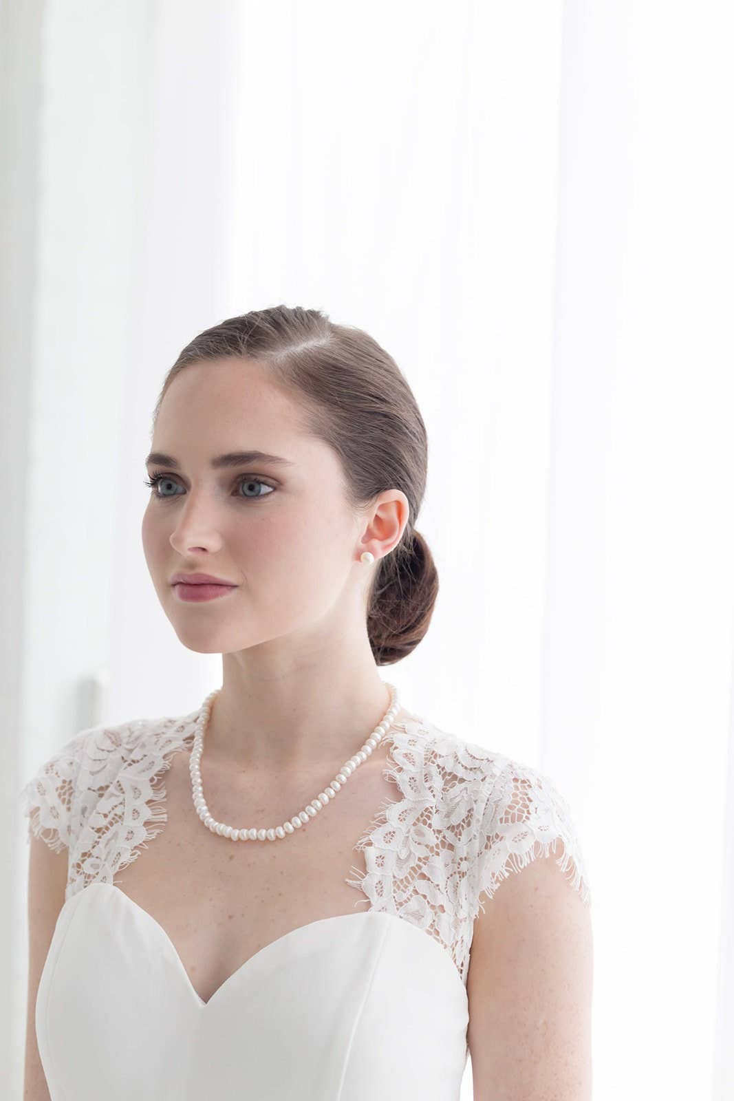 allureweddingjewelry - Wholesale Stud/Post Earrings - Mary Freshwater Pearl Stud Earrings1