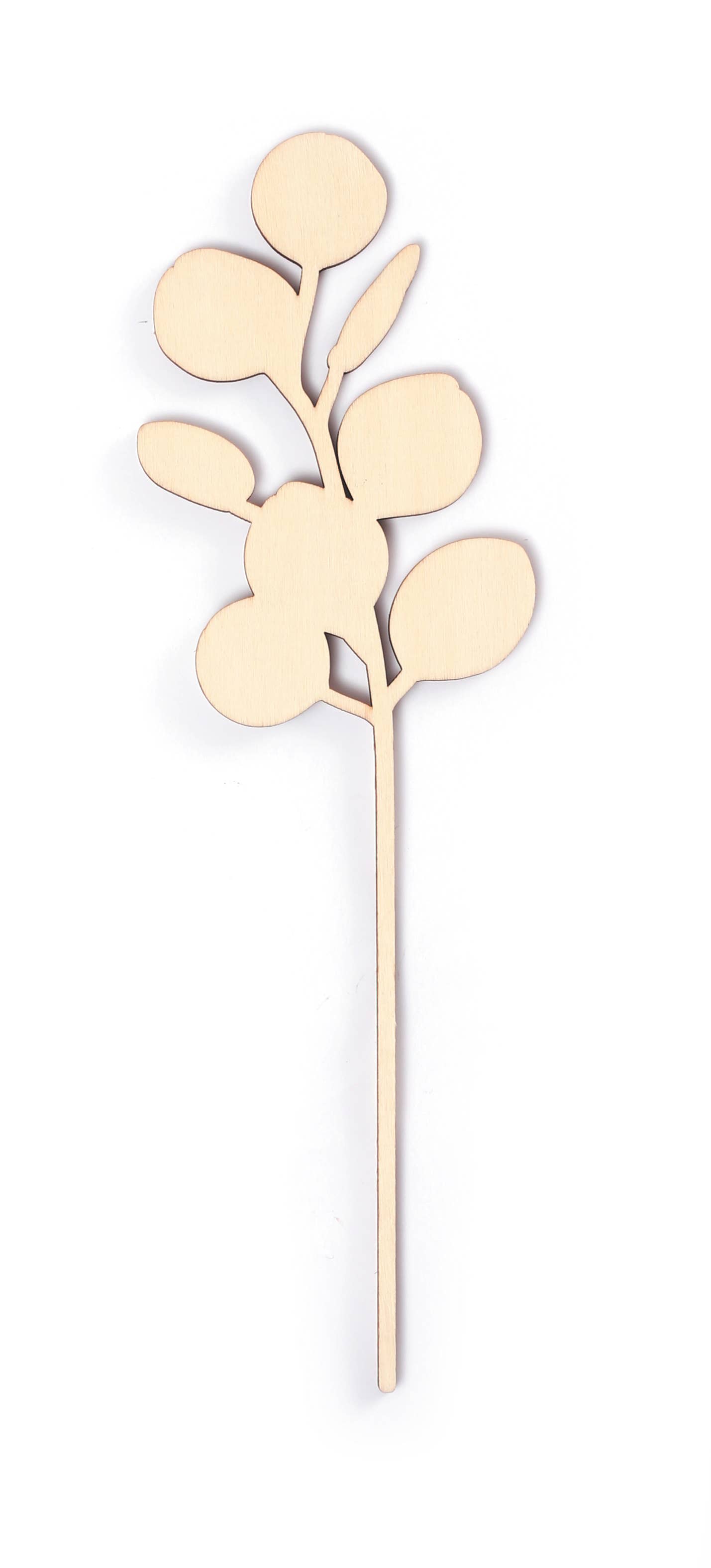 Graine Créative - Wholesale Wood Toy - Kids - BOX OF 10 FLOWERS WOOD PLYWOOD +/- 240mm x 4mm2