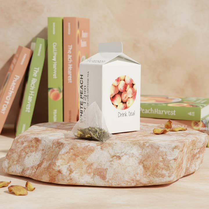 Nach 12 Uhr 15 Beutel weißer Pfirsichtee für den Großhandel von Pure Drop