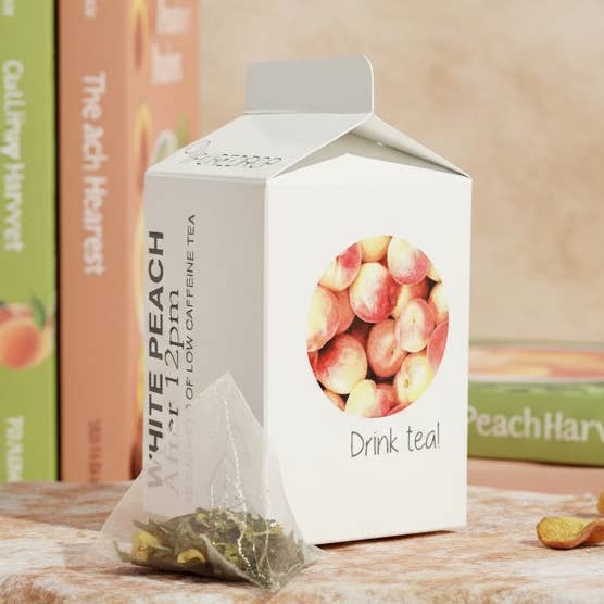 After 12pm 15 Sachets of White Peach Tea for wholesale by Pure Drop