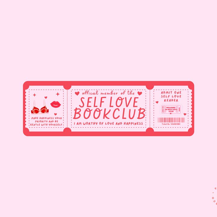 Self Love Book Club - Bookmarks for wholesale by Paperback Fable & Co.