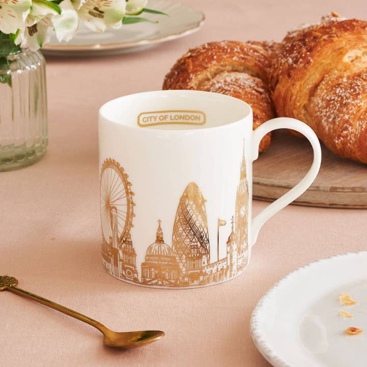 Victoria Eggs - Wholesale Coffee mug - London Rooftops Mug1