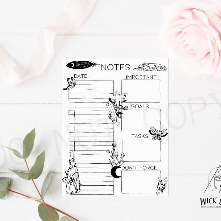 Himmelsk notesblok for engroshandel hos WICK & PEN