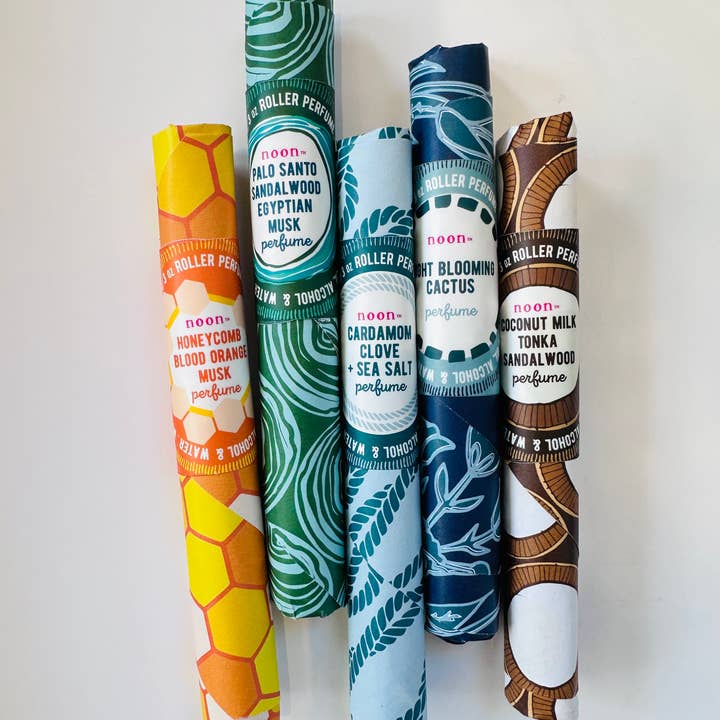 noon designs - Vendita all'ingrosso Fragranza roll-on - profumo rollerball. cardamomo, chiodi di garofano + sale marino1