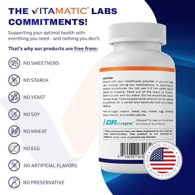 Vitamatic - Vendita all'ingrosso Vitamine/integratori orali - Vitamatic Bacillus Subtilis 10 miliardi 60 capsule DR