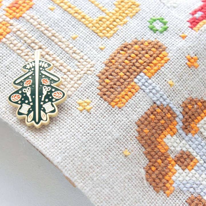 Stitchonomy - Wholesale Embroidery/Cross Stitch Supplies - Herfstblad Naald Bewaker8